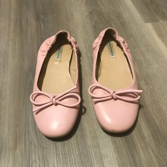 Saks Fifth Avenue Ladies Ballerina Flat Shoes Size 7.5 - Picture 2 of 6